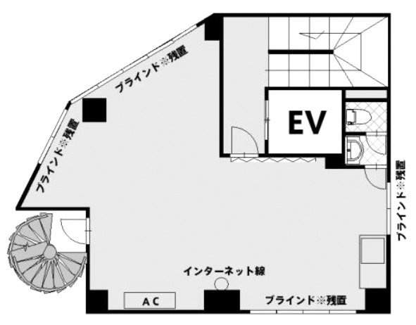 楓葵ビル3F 間取り図