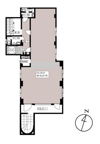 アドバンス第二ビル201 間取り図