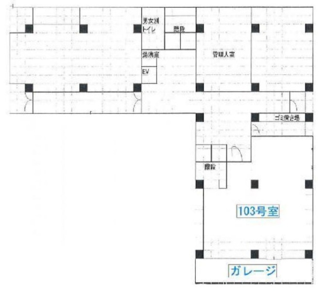 六本木福吉町ビル103 間取り図