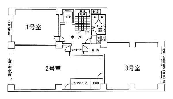 ニュー八重洲ビル803 間取り図