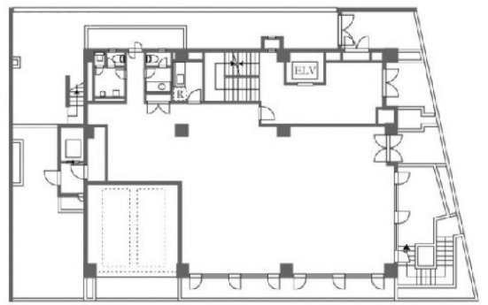 パークサイド山本館2F 間取り図