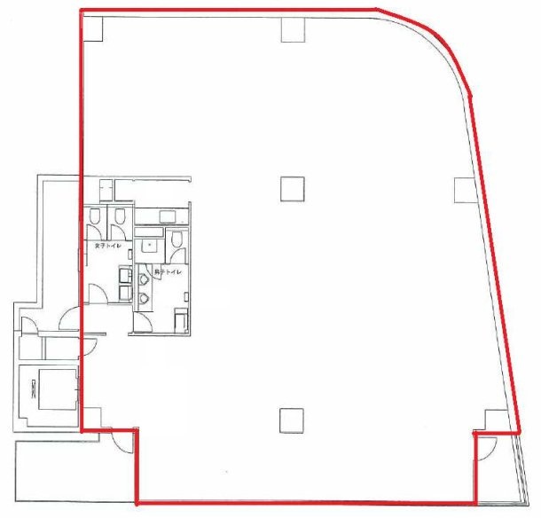 マイスクエア(MY SQUARE)ビル6F 間取り図