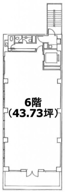 ノザワビルディング6F 間取り図