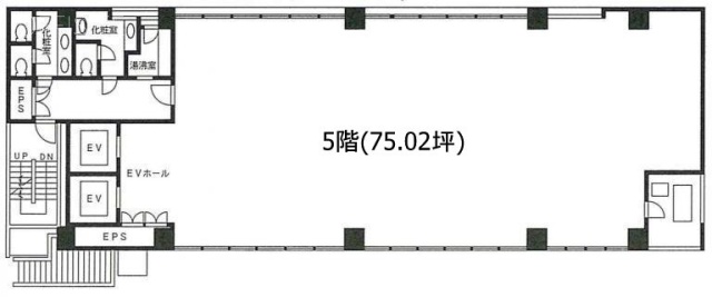 お茶の水ウィングビル5F 間取り図