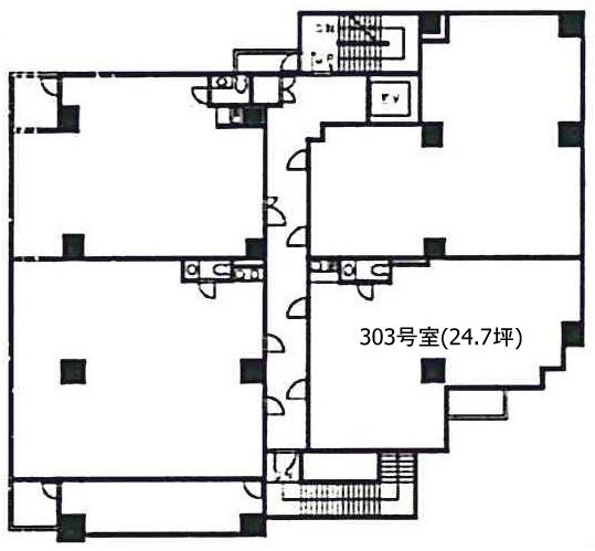 フェルテ中野303 間取り図