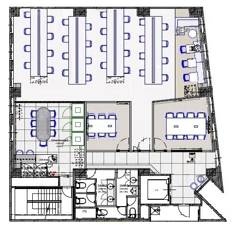 THE PORTAL 田町3F 間取り図