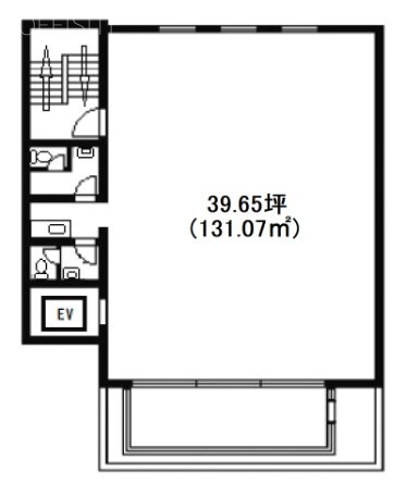 甲田ビル4F 間取り図