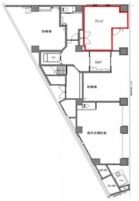 ISM東中野102 間取り図