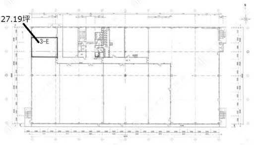 Jプロ町屋ビルE 間取り図