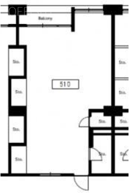 岡崎ビル509 間取り図
