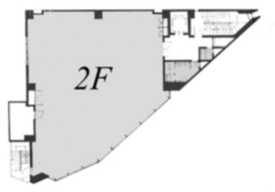 ラ・ベール日本橋2F 間取り図