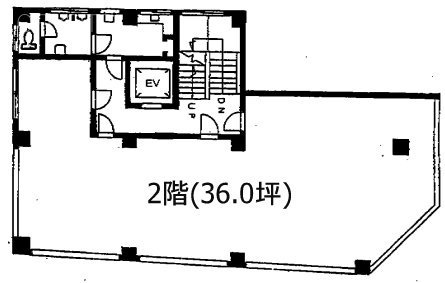 光和ビル2F 間取り図