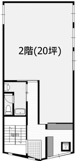 飯嶋ビル2F 間取り図