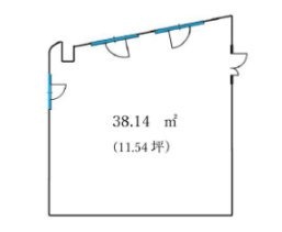 サンライン第14ビルA 間取り図
