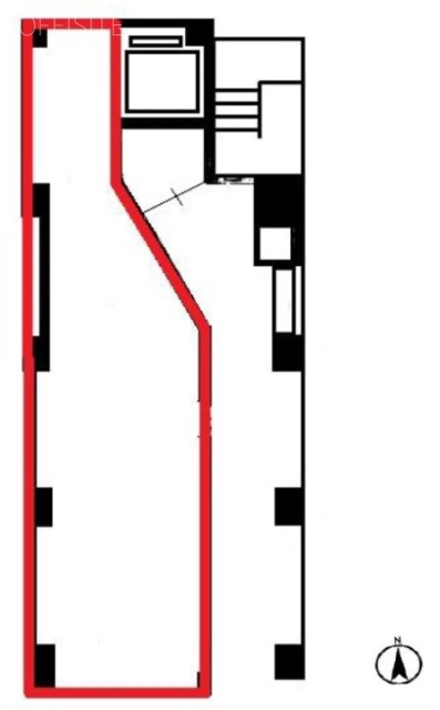 成和大門ビル1F 間取り図