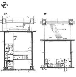 西新宿KFビル708 間取り図