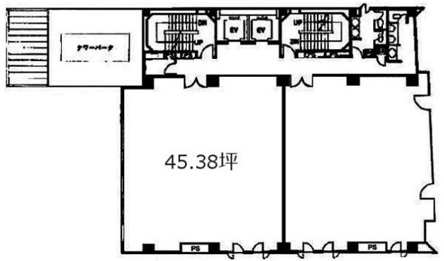 飯野ビル6F 間取り図