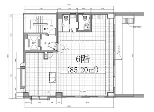 タイメイビル6F 間取り図
