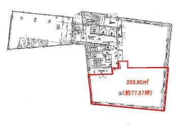 KDX新宿ビル2F 間取り図