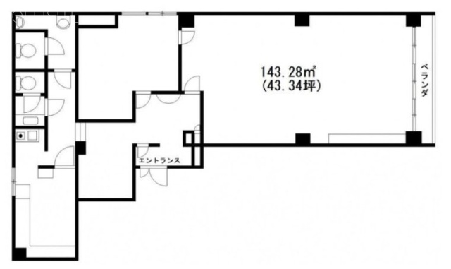 小林ビル211 間取り図