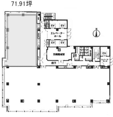 NBF池袋イーストビル1201 間取り図