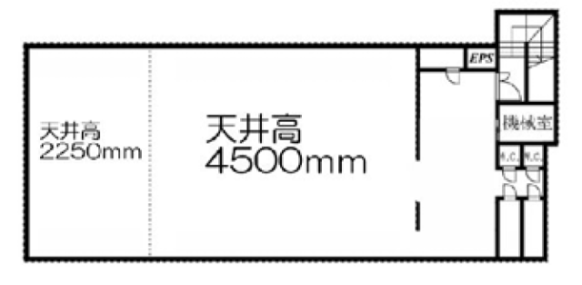 百番館B2F 間取り図