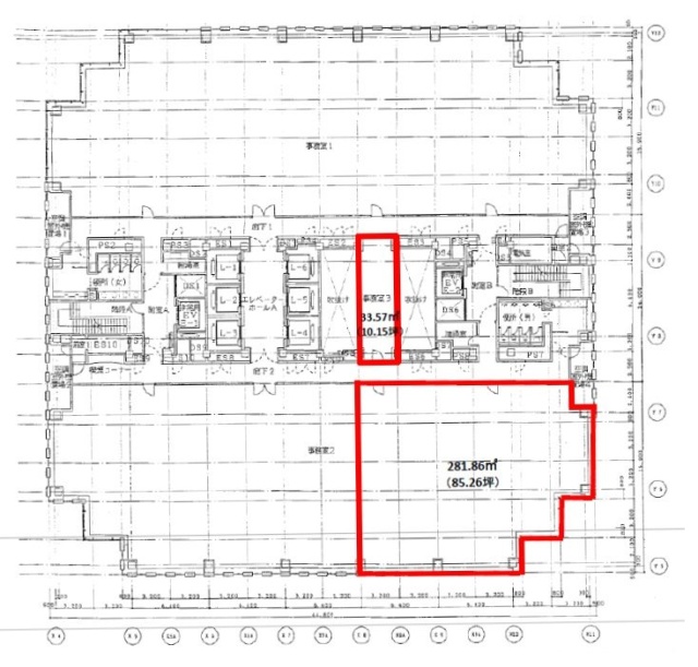 ハーモニータワー13F 間取り図
