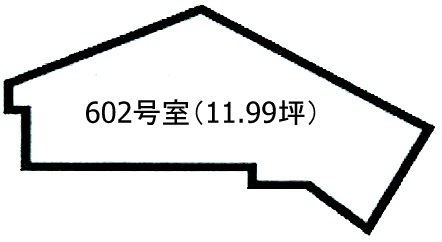 南池袋1丁目1番地ビル602 間取り図