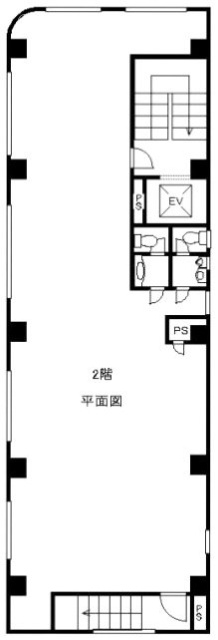新八光ビル2F 間取り図