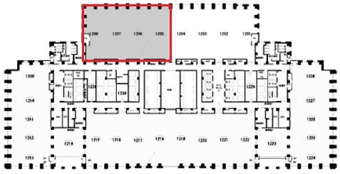 山王パークタワー12F 間取り図