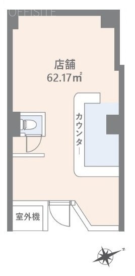 ディアハイム浅草202 間取り図