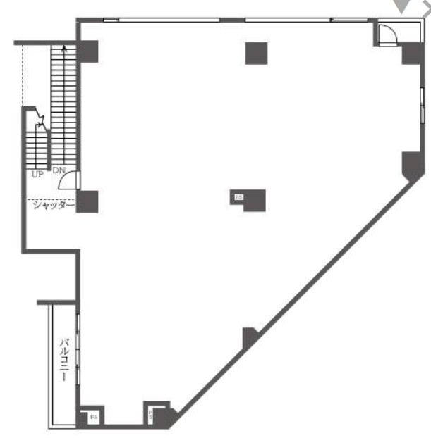 フェルテ高波2F 間取り図