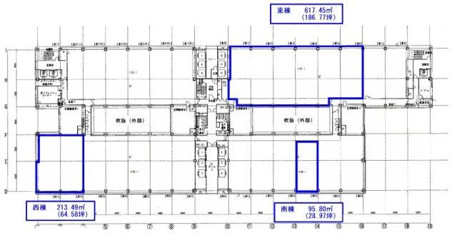 タイム24ビル西 間取り図