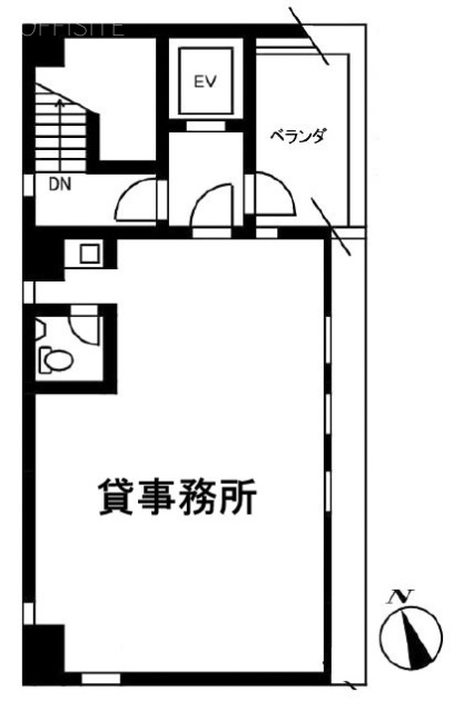 ユシマレミエビル5F 間取り図