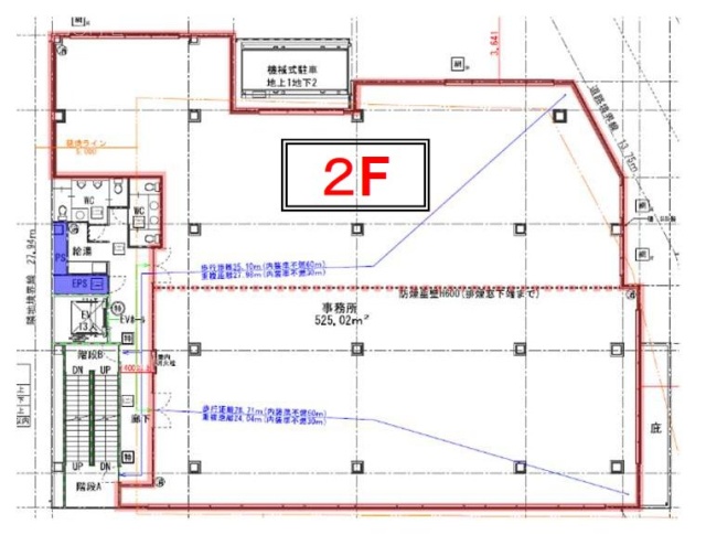 町田トーセイビル2F 間取り図