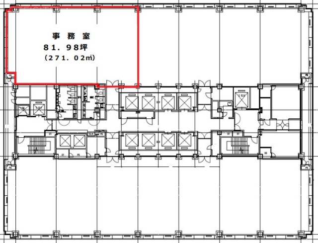 紀尾井町ビル1501 間取り図