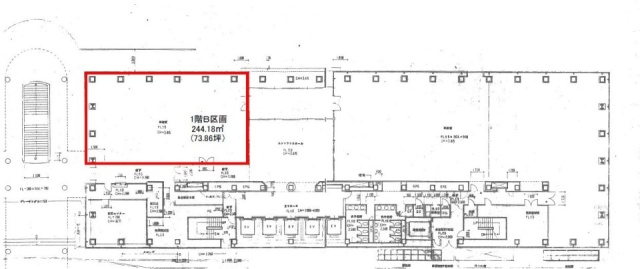 テクノポートカマタセンタービル本館B 間取り図