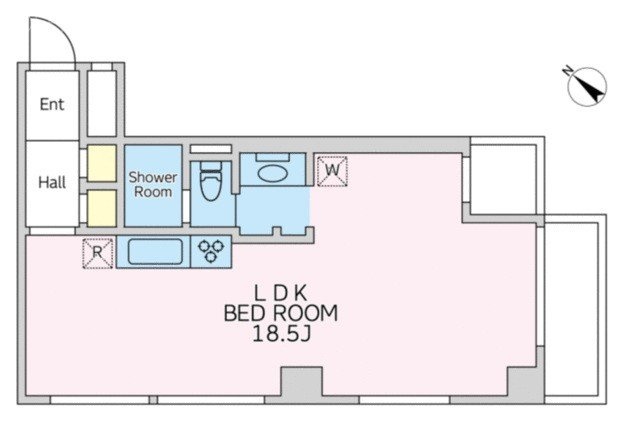セントヒルズ代々木1103 間取り図