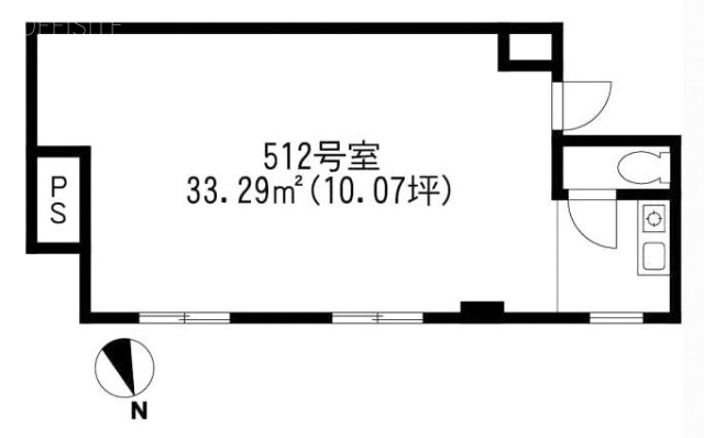 小林ビル512 間取り図
