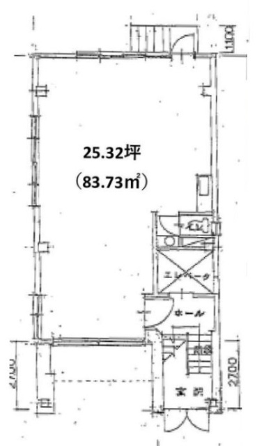 東和谷原ビル1F 間取り図