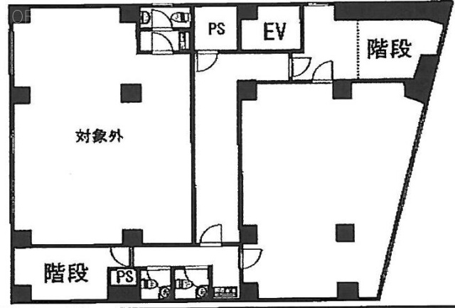 稲毛屋ビル5F 間取り図