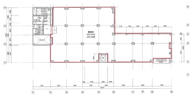 安田8号ビル5F 間取り図