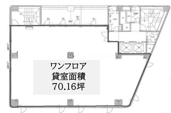 JMFビル赤坂0110F 間取り図