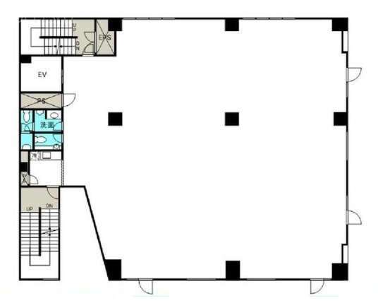 第二荒井ビル4F 間取り図