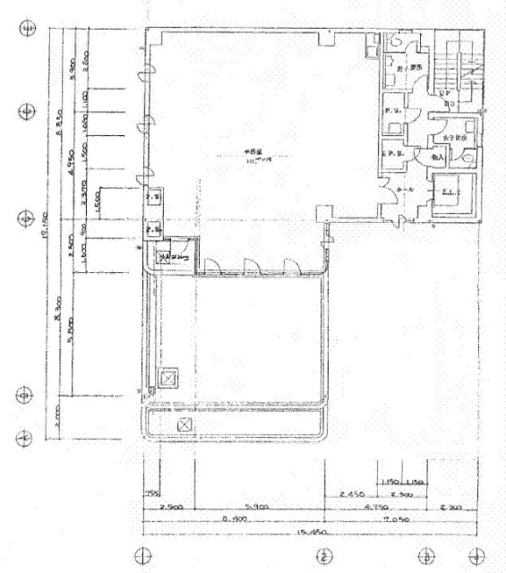 西池本田ビル8F 間取り図