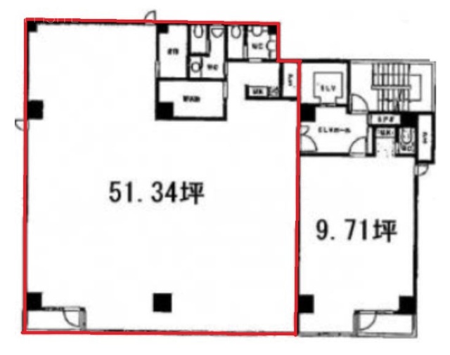 スヂノビル202 間取り図