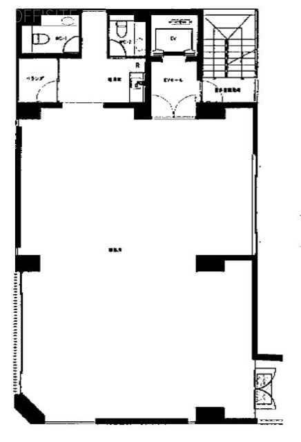 TWIZA代々木2F 間取り図
