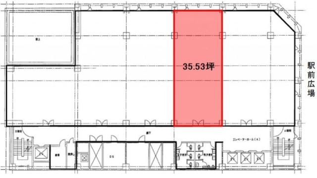 松岡セントラルビル3F 間取り図