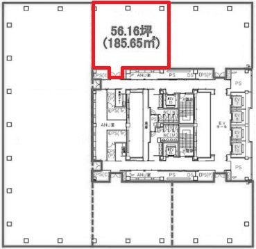 パシフィックセンチュリープレイス丸の内NW2 間取り図