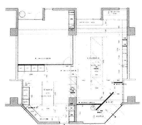 南青山SO(フロムファースト)ビル208・209 間取り図